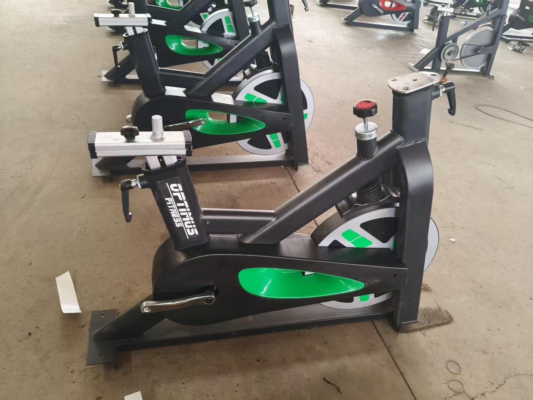 Commercial spinning bike